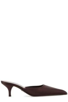 Prada | Prada Pointed Toe Slip-On Mules