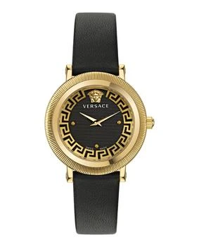 Versace | Greca Flourish Leather Watch