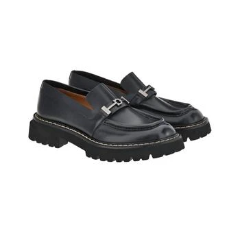 Salvatore Ferragamo | Men's Naval Gancini Ornament Moccasin In Black