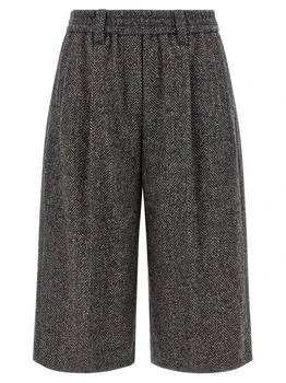 Brunello Cucinelli | Brunello Cucinelli Pleated Knee-Length Shorts