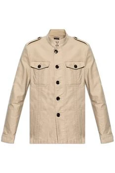 Tom Ford | Tom Ford Satin Stand Collar Outershirt