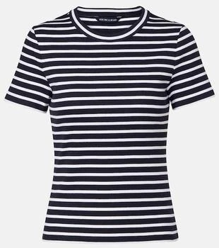 Pruitt striped cotton-blend T-shirt