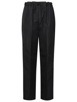 MAISON MARGIELA | Maison Margiela High-Rise Waist Tie Pants