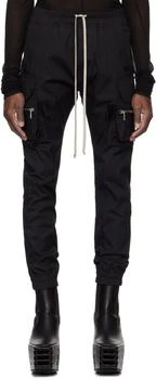 Rick Owens | Black Hollywood Mastadon Cargo Pants