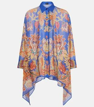 ETRO | Printed poncho