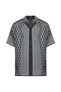 Versace | Versace Pattern-Printed Short-Sleeved Shirt