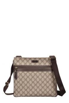 Gucci | Gucci Logo Patch GG Supreme Messenger Bag