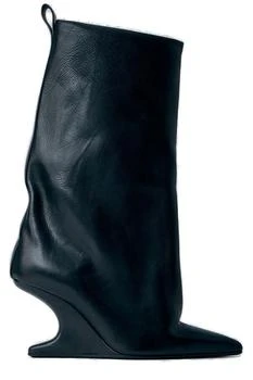 Rick Owens | Rick Owens Cantilever Sharp Flared Boots