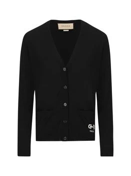 Gucci | Gucci GG Intarsia Knit Cardigan