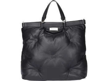 MAISON MARGIELA | Maison Margiela Logo Patch Quilted Tote Bag