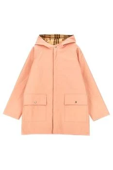 Burberry | Burberry Kids Reversible Checked Hooded Jacket