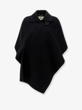 Fendi | FF wool cape