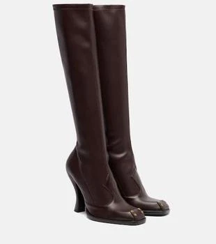 ETRO | Studded leather knee-high boots