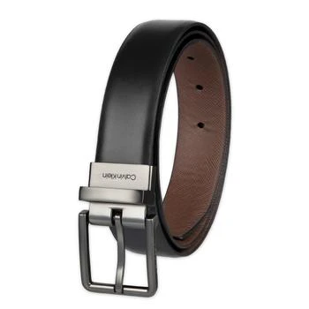 Calvin Klein Calvin Klein Men’s Reversible Leather Belt - 2‑in‑1 Versatile Modern Style