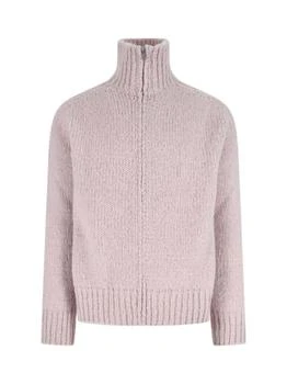 Jil Sander | Jil Sander High-Neck Zipped Knit Cardigan