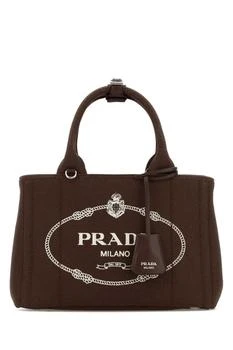 Prada | Prada Jardinière Logo Detailed Tote Bag