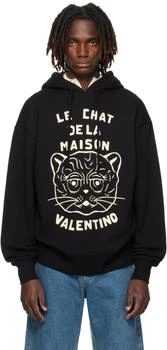 Valentino | Black 
Le Chat De La Maison
 Hoodie