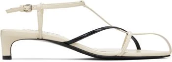 Jil Sander | Off-White Cage Low Heeled Sandals