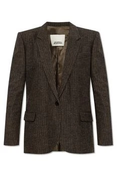 Isabel Marant | Isabel Marant Omelia Pinstriped Single-Breasted Blazer