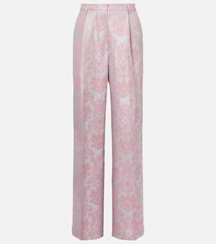 Dries Van Noten | Floral jacquard straight pants