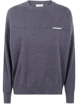 Brunello Cucinelli | Brunello Cucinelli Long-Sleeved Crewneck Sweater
