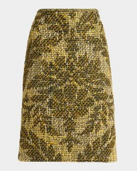 ETRO | Textured Tweed Pencil Skirt