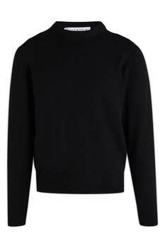 Jil Sander | Jil Sander Cut-Out Detailed Crewneck Jumper