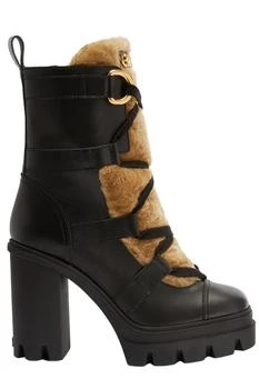 Giuseppe Zanotti | Giuseppe Zanotti Leyre Shearling Biker Boots