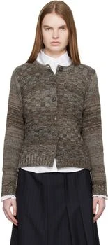 MAISON MARGIELA | Brown Knit Cardigan