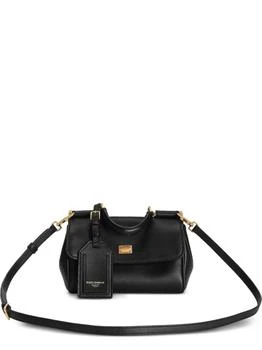 Dolce & Gabbana | Women's My Sicily Mini Handbag In Plongé Calfskin