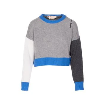 Marni | Marni Logo Embroidered Crewneck Jumper