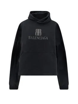 Balenciaga | Balenciaga Nano Bb Medium-Fit Hoodie
