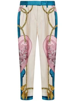 ETRO | Etro Graphic Print Cropped Trousers