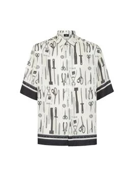 Fendi | Fendi All-Over Graphic Printed Short-Sleeved Shirt