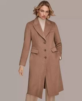 Women
s Single-Breasted Stitch Trimmed Coat