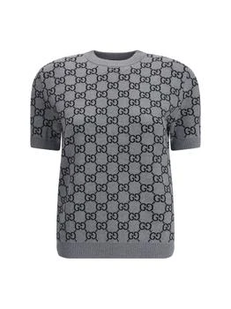 Gucci | Gucci Reversible GG Jacquard Top