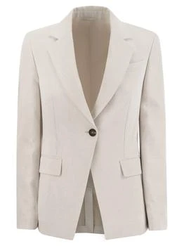 Brunello Cucinelli | Brunello Cucinelli Single-Breasted Blazer