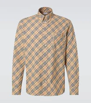 Burberry | Burberry Check cotton poplin shirt