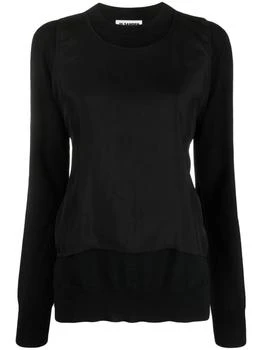 Jil Sander | Jil Sander Layered Crew Neck Sweater