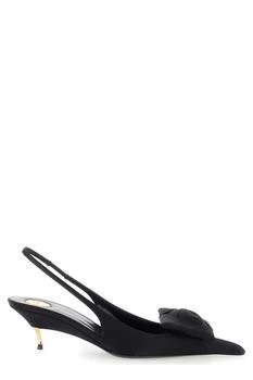 Yves Saint Laurent | Saint Laurent Dakota Rose Detailed Slingback Pumps