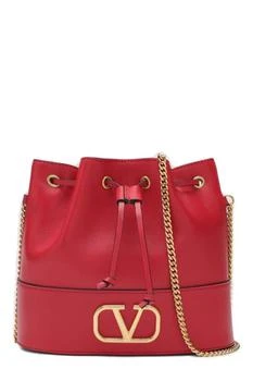 Valentino | Valentino VLogo Signature Drawstring Mini Bucket Bag