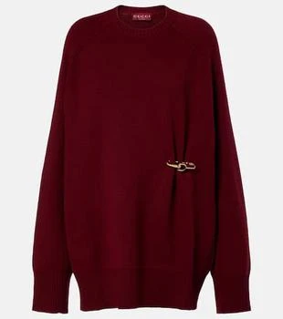 Gucci | Horsebit wool and cashmere sweater