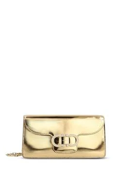 Salvatore Ferragamo | Ferragamo Double Gancini Chain Mini Clutch Bag
