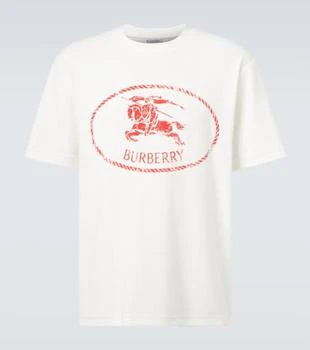Burberry | Logo cotton-blend jersey T-shirt