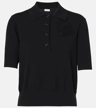 Burberry | Cotton-blend polo shirt