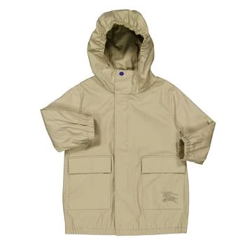 Kids Gabardine Lightweight Hooded Parka