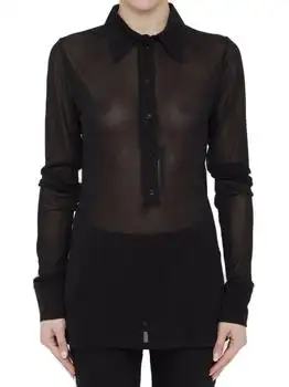 Yves Saint Laurent | Saint Laurent Buttoned Long-Sleeved Shirt
