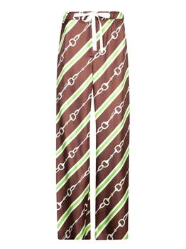 Gucci | Gucci Horsebit Stripe Print Pants