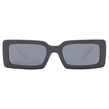 Dolce 
Gabbana | Grey Mirrored Black Rectangular Ladies Sunglasses DG4447B 30906G 53