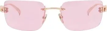Gucci | Gold Block Bending Sunglasses